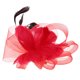 thumbnail image 1 of Boda Las Damas De Novia Prom De La Del Pelo Del Fascinator Del Clip Rojo Headpiece Sunnimix fascinator de novia, 1 of 8