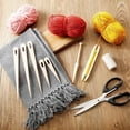 thumbnail image 6 of Necvior 7 Pcs/Set Hand Weaving Stick Set DIY Hand Crafts Tool Kit for Adults Teens, 6 of 6