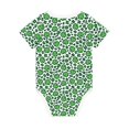 thumbnail image 6 of Sigee Leopard print St. Patrick's Day for Baby Unisex Baby Cotton Short-Sleeve Bodysuits Soft Cotton, Breathable-3 Months, 6 of 7