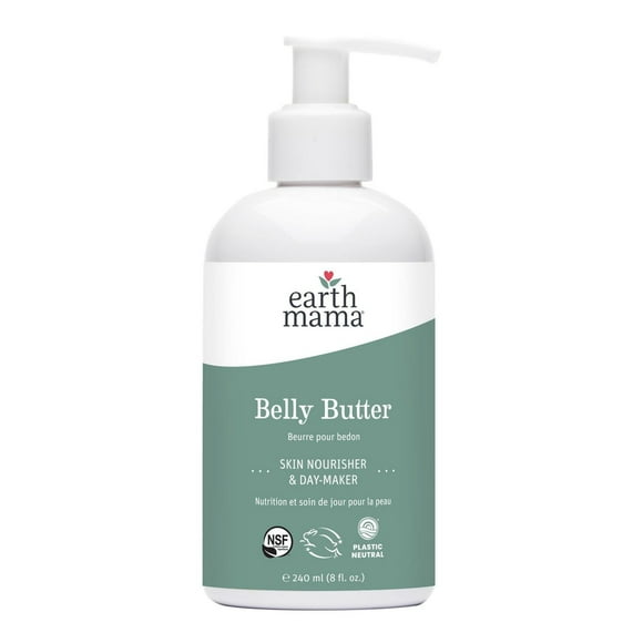 Beurre Earth Mama sécuritairement hydratant pour le ventre