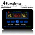 thumbnail image 2 of XH-W1411 Thermostat LED Digital Temperature Controller, AC 10A Switch Thermometer, Smart Temperature Regulator DC 12V ,Save Energy, 2 of 6