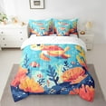 thumbnail image 2 of YST Kids Sea Turtle Bedding Ocean Sea Fish Comforter Set, Twin Size (7 Count), 2 of 4