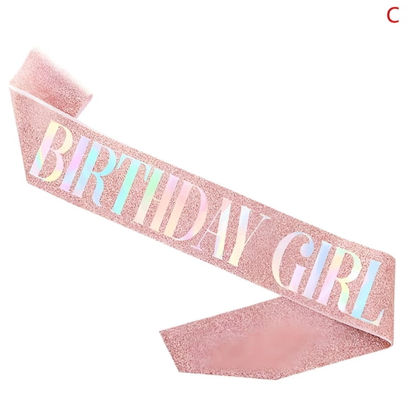 TELOLY Satin Sash 21 Birthday Sash Party Supplies