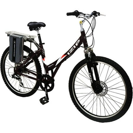 iZip Mountain Trailz Women's Electric Bike, Black
