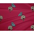 thumbnail image 4 of oneOone Polyester Lycra Fabric Floral & Block Decor Fabric Printed BTY 56 Inch Wide, 4 of 4