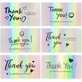 thumbnail image 1 of 120Pcs Thank You Cards Small Business,Mini 6 Styles Thank You for Supporting Cards Notes Shopping Holographic Thanks Greeting Cards for Retail Store Owner Goods Customer 2x3.5 Inch, 1 of 6