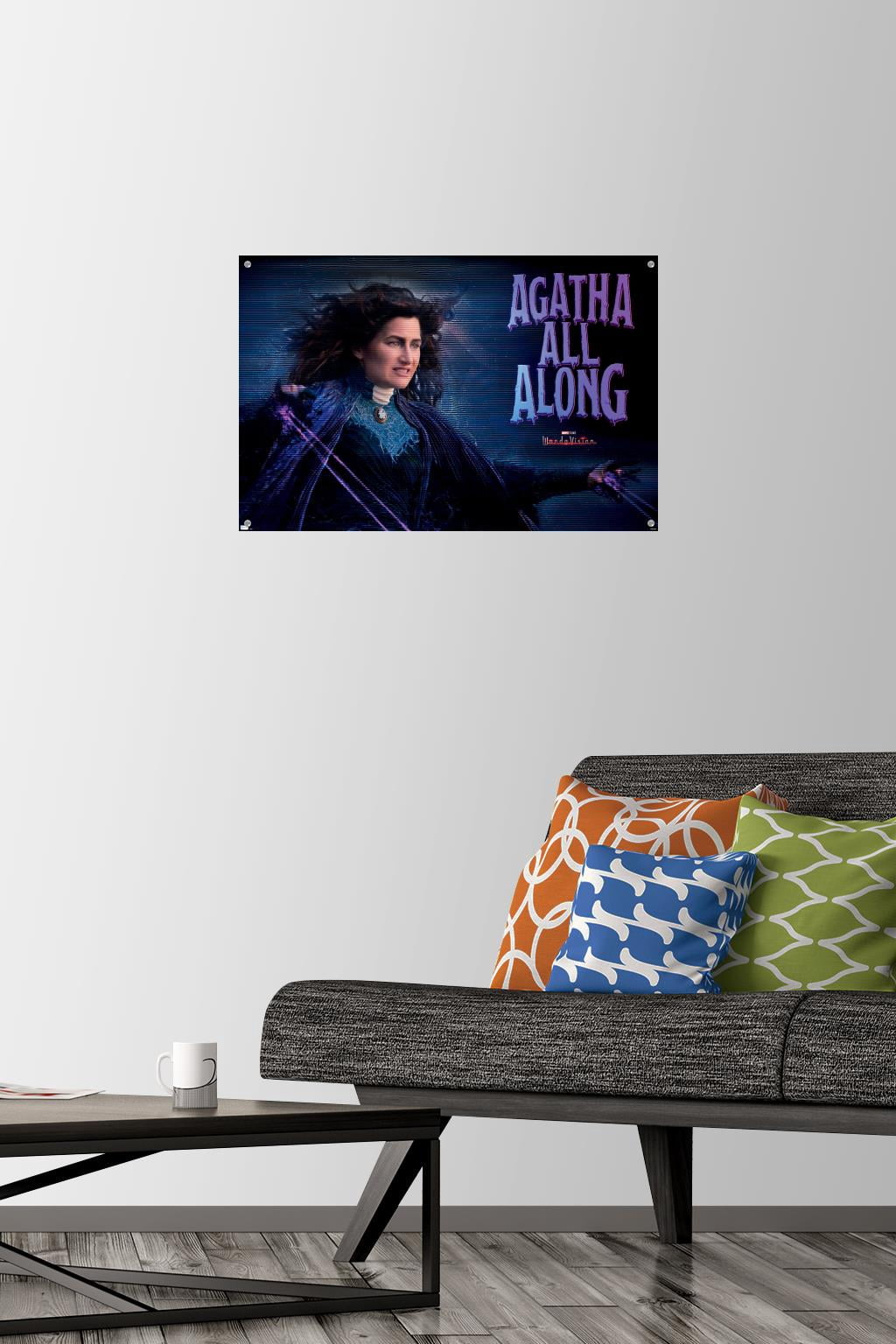 Marvel WandaVision - Agatha Spell Wall Poster with Pushpins, 14.725" x 22.375"