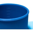 thumbnail image 5 of Silipint Silicone Go Go Bowl Set with Attached Lids, BPA-Free Reusable Food Storage Containers, Microwave, Freezer & Dishwasher Safe, Deep Pool Color, 4-Piece Set (10 oz, 20 oz, 30 oz & Sandwich Size, 5 of 9