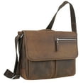 thumbnail image 1 of Vagarant Traveler 13" Casual Messenger Laptop Bag with Top Lift Handle LM43DS-S, 1 of 3