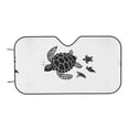 thumbnail image 7 of Balery Family Of Sea Turtles Print Car Windshield Sun Shade,Windshield Sunshade for Car Pickup Truck SUV Accessories-Medium, 7 of 7
