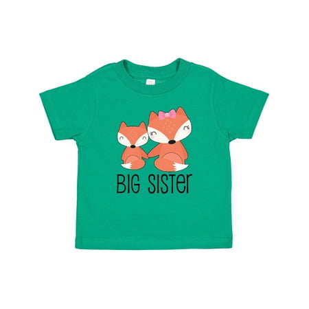 

Inktastic Fox | Big Sister Gift Baby Girl T-Shirt