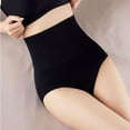 thumbnail image 2 of Women'S High Waisted Abdominal Pants Waist Chip Girdle Beauty Body Shaping Panties Vs Yoga Leggings Womens Bikini Panties Microfiber V Back Lace Panties Silk Thongs for Women Womens Underwear plus, 2 of 3