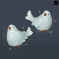 thumbnail image 4 of Urban Trends Porcelain Standing Bird Cardinal, 4 of 11