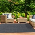 thumbnail image 2 of Superior Braided Solid Indoor/ Outdoor Area Rug, 6' x 9', Brick, 2 of 7