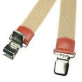 thumbnail image 4 of KAMBERFT Heavy Duty Champagne Suspenders for Men with 4 Strong Metal Clips, 1.5 inch Wide, 4 of 4