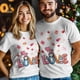 thumbnail image 5 of T-Shirts for Men, Romantic Heart Dwarf Crew Neck Cotton T-Shirt Men's Short Sleeve Valentine's Day Love Hearts Lip Letter, 5 of 8