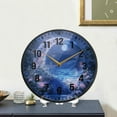 thumbnail image 4 of Yayeee Wall Clock Battery Operated 11.9" Silent Quartz Non-Ticking for Living Room Decor, Crystal Ball, 4 of 8