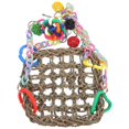 thumbnail image 4 of 1 Set of Bird Swing Birdcage Bird Stand Parrot Hanging Toy Climbing Toy for Parakeet Parrot Cage, 4 of 5