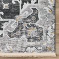 thumbnail image 6 of Marbella MB3 Black Traditional Rug 2' 3" X 10', 6 of 7