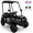 Black, variant on 4-Seater 24V 4WD Kids Ride On Golf Cart with Remote Control, Soft Start & Stop | Detachable Sunshade Roof, Music, LED Lights,4 Shock Absorbers, Max Load 265 Lbs, Electric Car for Kids 3-8