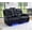 Black(Loveseat), variant on Caberryne Power Recliner Sofa Set with LED Lights,Black Living Room Furniture Set, 3 Seater Leather Reclining Couch with Segmented Backrest and Wide Armrests for House/Office/Apartment(3 Seat)