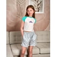 thumbnail image 2 of Pantalones cortos de pijama Arshiner para niñas, verano, 11 a 12 años, paquete de 2, 2 of 7