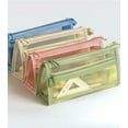 thumbnail image 3 of Clearance Pencil Pouch, Double Layered Transparent Mesh Pen Case Back to College, 3 of 7