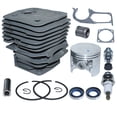 thumbnail image 2 of Bore 58mm Cylinder Piston Oil Seal Kit For Husqvarna 395 395XP 395EPA Chainsaw, 2 of 6