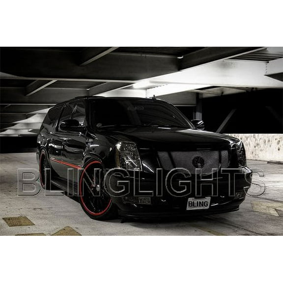 For Tinted Head Light Film Overlays 2007-2014 Cadillac Escalade
