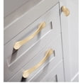 thumbnail image 5 of Furniture Handle Brushed Brass Kitchen Furniture Handle Zinc Alloy Kitchen Knob, 5 of 5