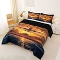 thumbnail image 2 of Erosebridal Modern Airplane Queen Comforter Set, Aircraft Plane Bedding Comforter Set, Black Reversible, 1 Comforter and 2 Pillowcases, 2 of 6