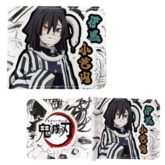 Obanai Iguro Style A - Demon Slayer 4x5" Bi-Fold Wallet