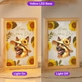 thumbnail image 2 of Happy Women's Day German Shepherd Sunflower Vintage Proud Mom Acrylic Plaque with Wood Photo Frame Box Alsatian Dog Lover Gifts Light Box - 02030, 2 of 5