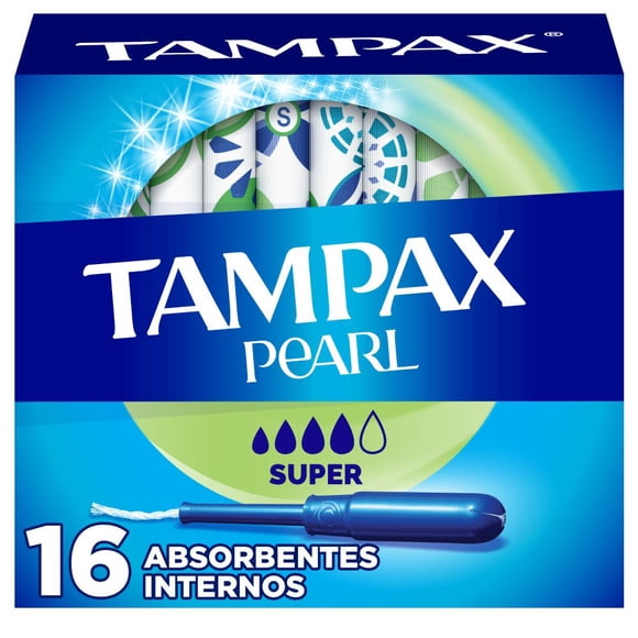 Tampones Tampax Pearl Super 16 pzas