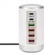 thumbnail image 1 of 65W USB Multi Port Charger Hub QC3.0 Cargador Rápido 6 Puertos Tipo C PD Cargador Teléfono Móvil Estación de Carga A Enchufe de la UE, 1 of 5