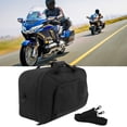 thumbnail image 3 of Sac de Queue de Moto, Éponge en Nylon Polyeste Résistant à l'Usure Sac de Bagages de Moto Noir pour Voyage pour Rangement, 3 of 7