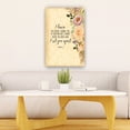 thumbnail image 2 of Scripture Wall Art Bible Jeremiah 1 5 Posters Floral Wall Art For Home Artwork Bedroom Print Canvas Pictures Framed 24×36 in, 2 of 5
