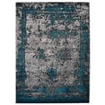 thumbnail image 4 of Rugsotic Carpets Machine Made Heatset Polypropylene Area Rugs - 9'X12', Rectangle, Ivory Blue, Abstract Modern Design, High Pile Machine Made Area Rugs For Living Room, Bed Room (Mx0019), 4 of 5