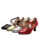 thumbnail image 2 of Zapatos de baile latino de suela blanda, zapatos de salón para mujer, zapatos de baile para niñas, zapatillas de baile, zapatos latinos de práctica de tacón alto, 2 of 5