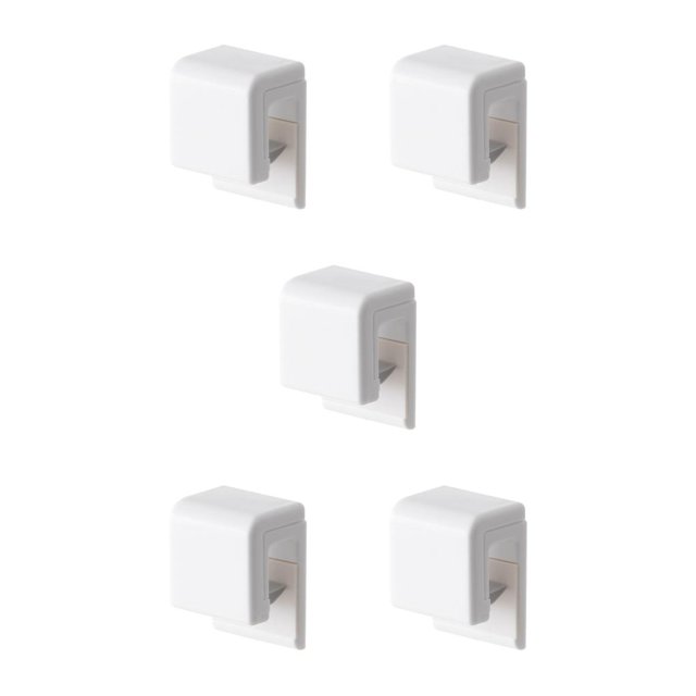 Kearding Wall Mounted Toothpaste Clip Self Adhesive Holder Hanging Toiletries Cream Storage Cleaning Rack Multi-purpose Waterproof Type2 NO2