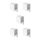thumbnail image 2 of Naiovety Wall Mounted Toothpaste Clip Self Adhesive Cream Rack Holder Multi-purpose Hanging Waterproof Cleaning Toiletries Storage Type2 NO2, 2 of 6