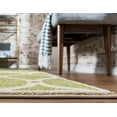 thumbnail image 4 of Unique Loom Trellis Geometric Modern Area Rugs, Green, 4 of 8