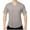 Grey, variant on cfhntfmh Athletic T-Shirts for Men Soft Stretch V Neck Summer T-Shirts Casual Summer Short Sleeve Running Workout Tops
