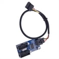 thumbnail image 2 of Cable Adaptador 1 en 2 Placa Base Conector de 9 Pines Cable Adaptador de Placa Base Plug And Play con Clavija USB, 2 of 5