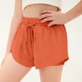 thumbnail image 4 of WMTBSRSW Girls Athletic Shorts High Waisted Butterfly Shorts Drawstring Outdoor Soccer Gym Shorts 2 in 1 Flowy Running Skorts for Teen Girls Youth 6-15 Years, 4 of 9