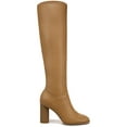 thumbnail image 2 of Franco Sarto Womens Cindy Faux Leather Round Toe Knee-High Boots, 2 of 3