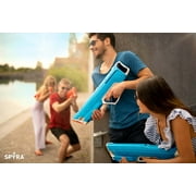 SPYRA Manual Water Blaster, Outdoor Squirt Gun for Pool Games, SpyraLX, Blue