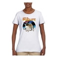 thumbnail image 2 of Wild Bobby, Cute Pug Life Living, Animal Lover, Women Graphic Tee, White, Large, 2 of 4