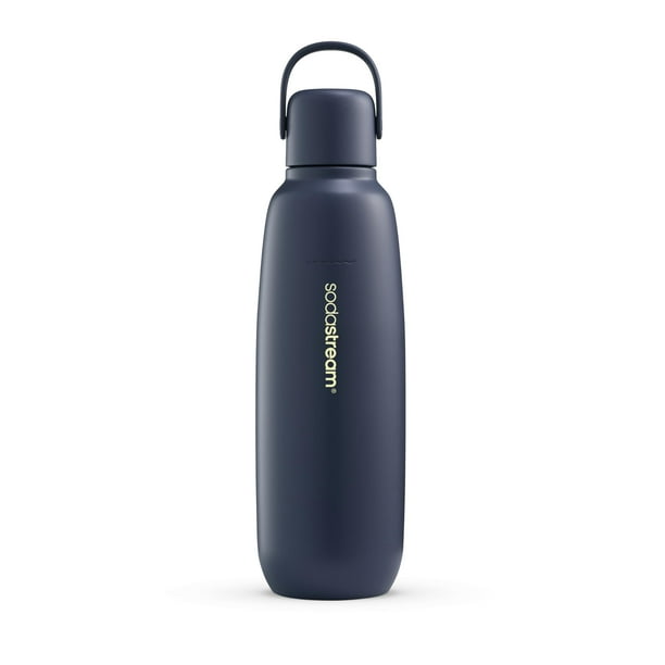 Botella de agua SodaStream Fizz & Go Cool de acero inoxidable de 900 ml
