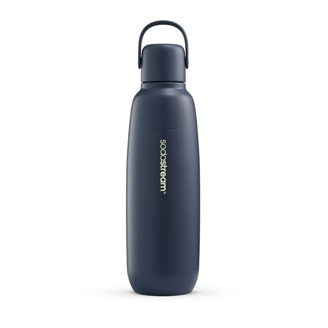 Botella de agua SodaStream Fizz & Go Cool de acero inoxidable de 900 ml